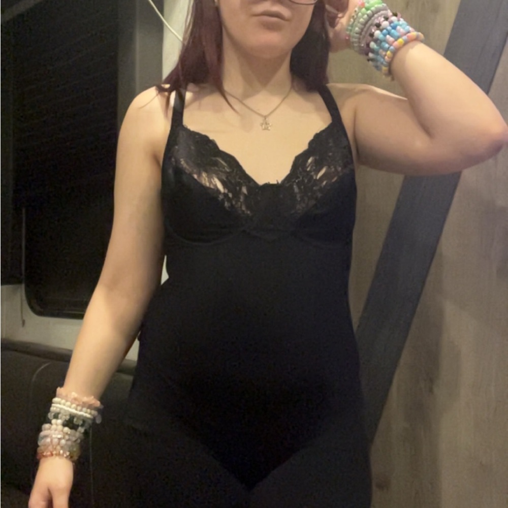 Otherwild Black Lace Bodysuit
